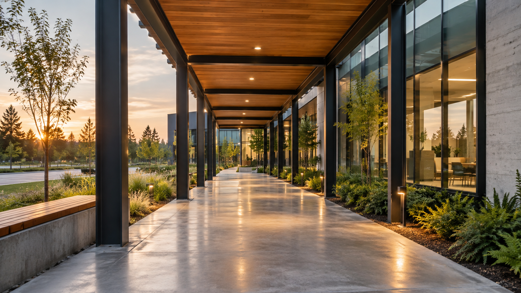 Covered Walkway